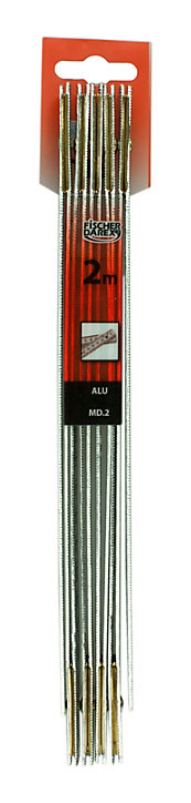 Mètre pliant en aluminium Fischer Darex 2 m