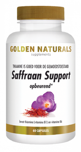 Golden Naturals Saffraan Formule Capsules 60VCP