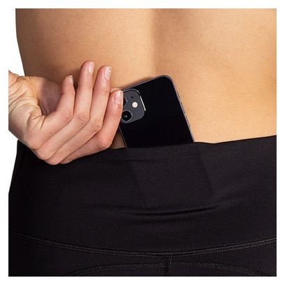 Cuissard court Brooks Source Run 8inch Noir Femme