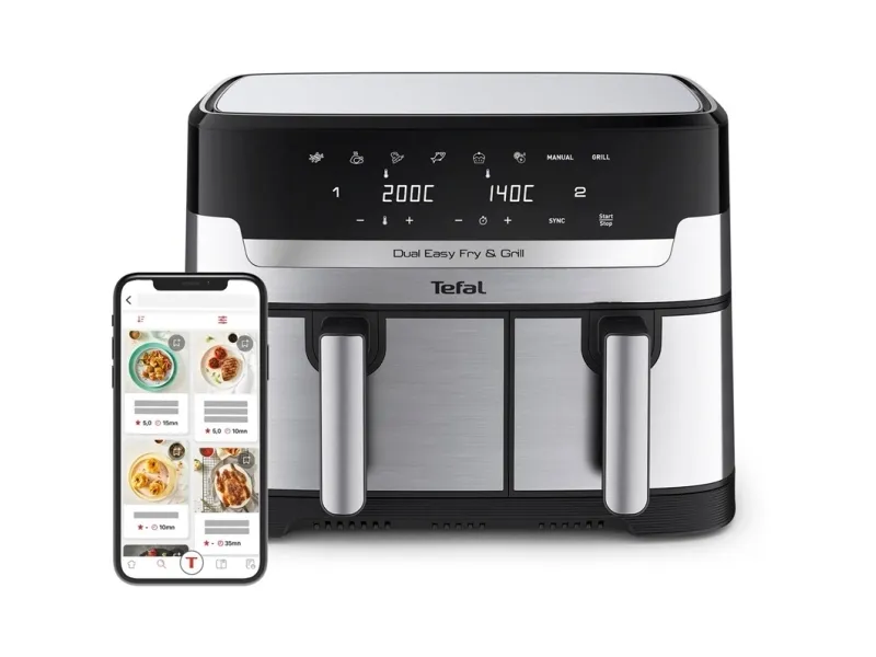 Tefal Dual Easy Fry & Grill EY905D