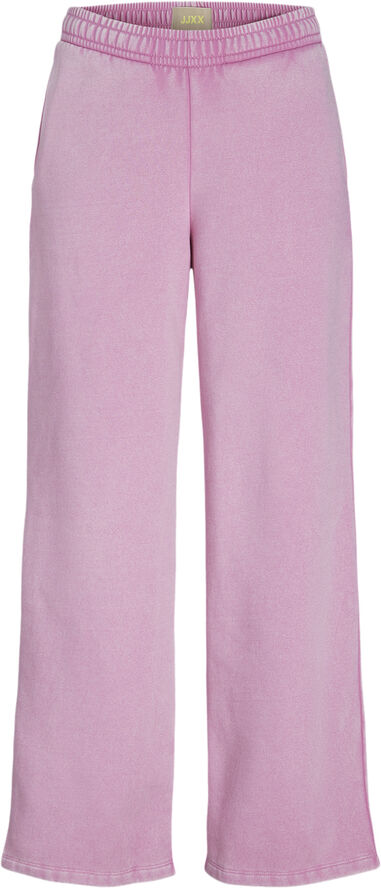 JJXX JXELIZABETH STRAIGHT MW SWEAT PANTS Moonlite mauve/acid wash