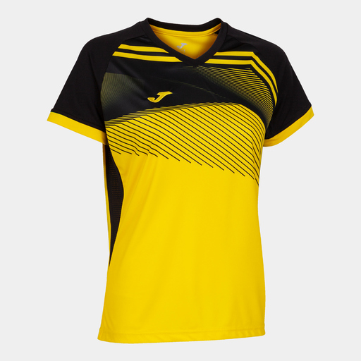 Camiseta Manga Corta Joma Supernova Ii Amarillo Negro
