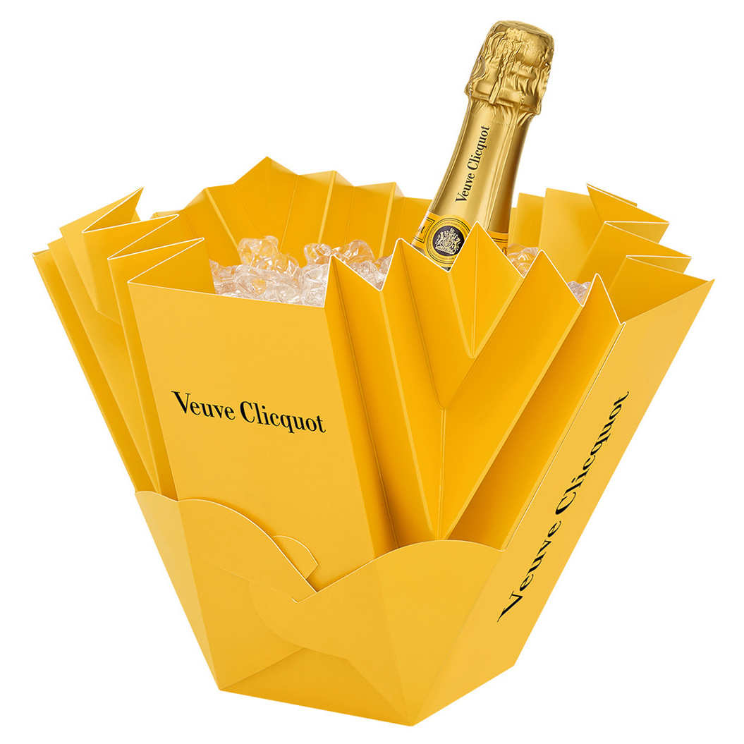 Champagne Veuve Clicquot Brut Carte Jaune en Ice Box