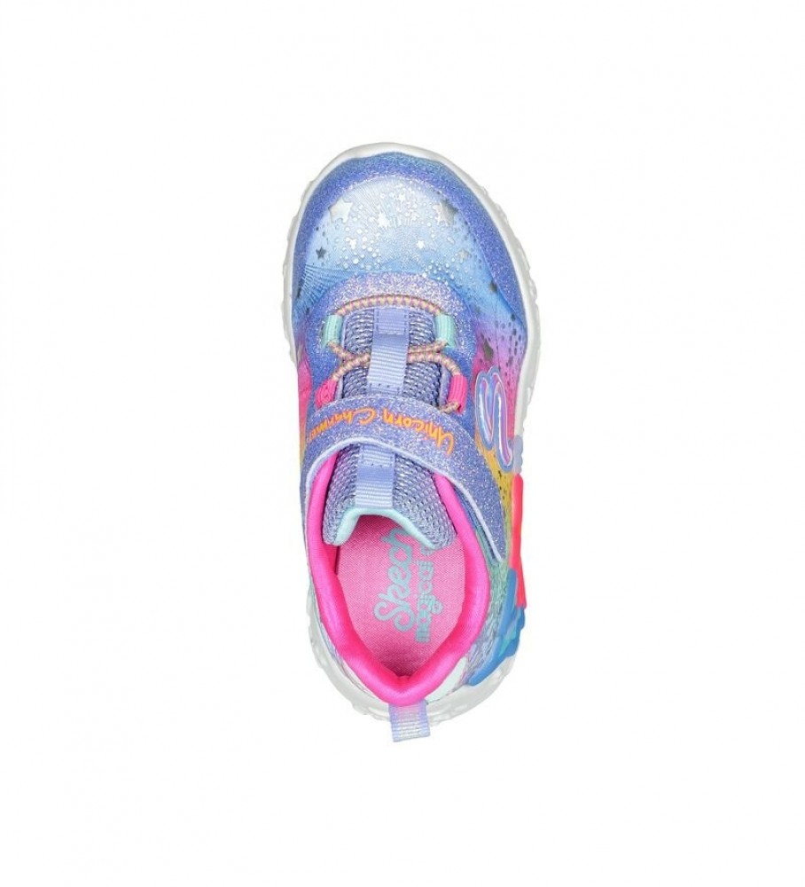 Tênis Skechers Unicorn Charmer Tw Azul