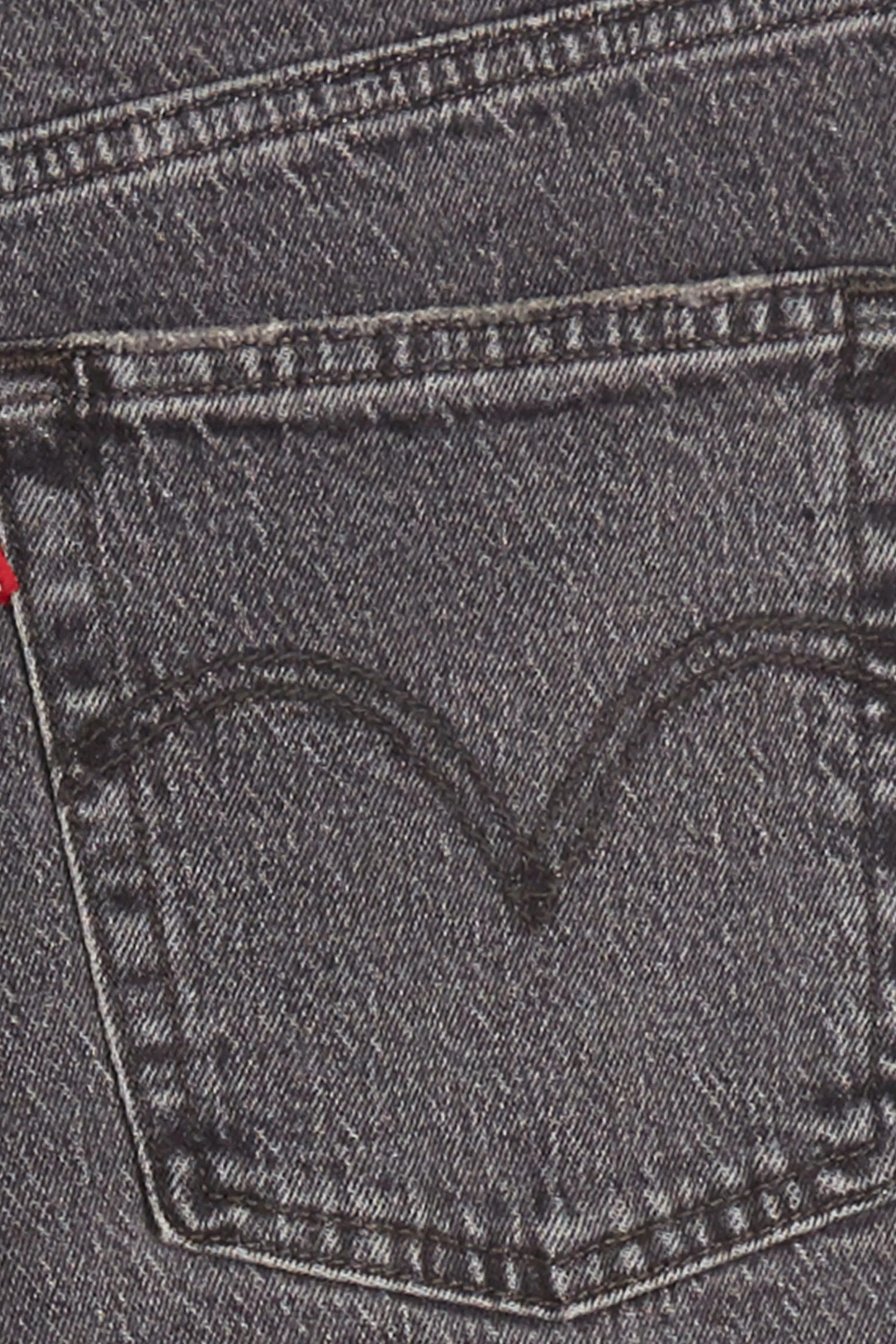 LEVI'S Jean RIBCAGE STRAIGHT ANKLE Noir