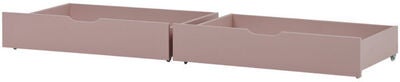 Hoppekids Sengeskuff 2 pack, Pale Rose
