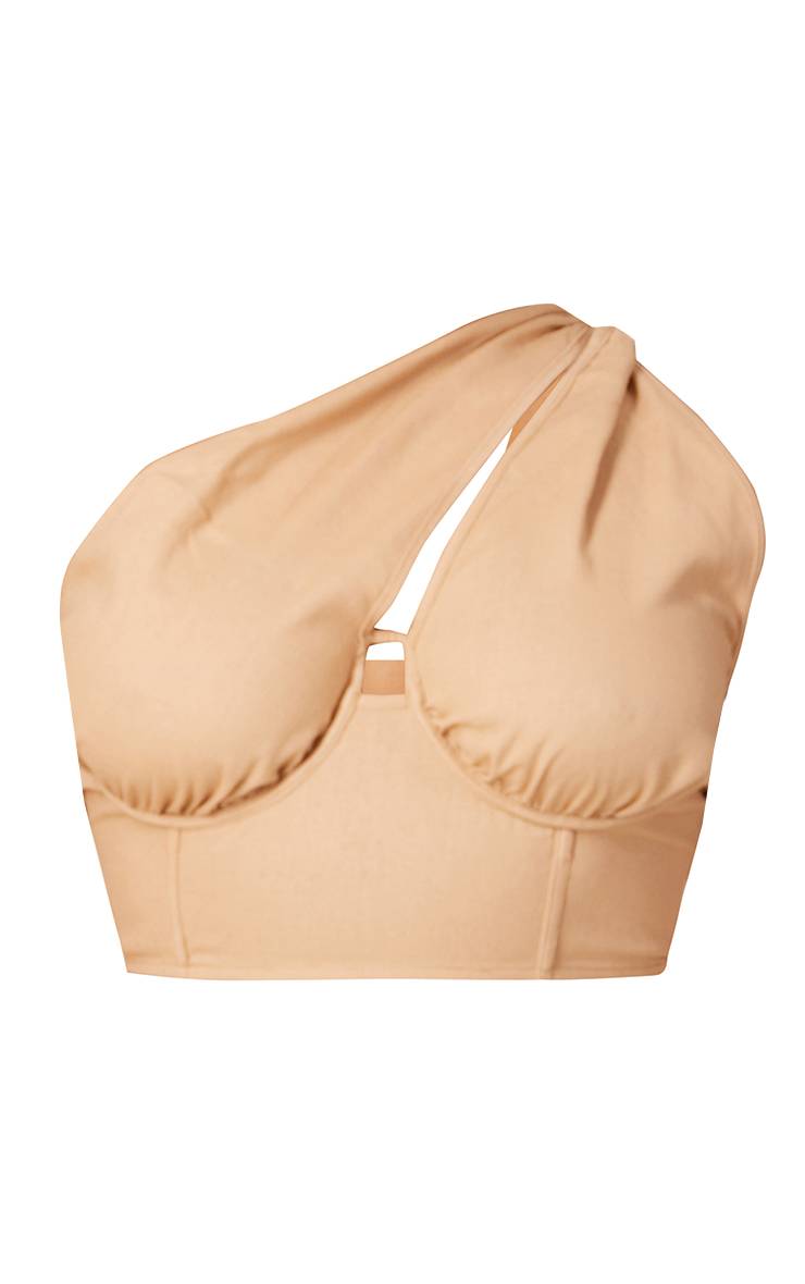 Top Corset Asymétrique Grande Taille