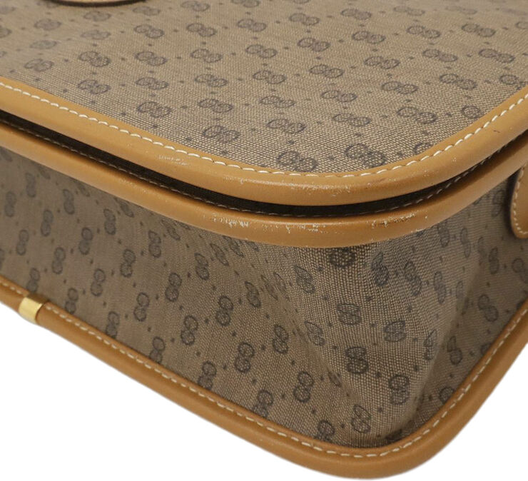 Gucci Vintage Gucci Crossbody Bag Beige