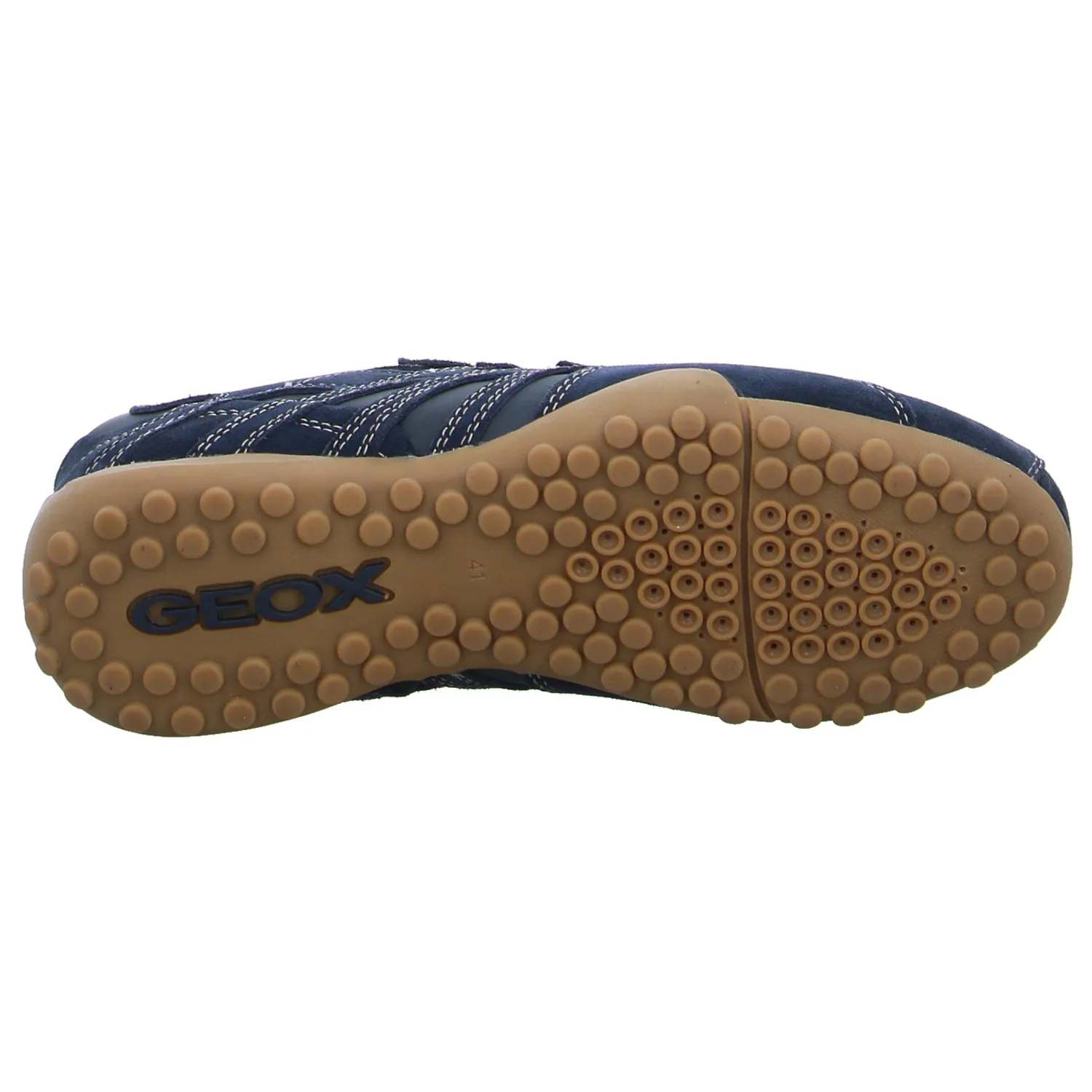 GEOX Halbschuhe Sneaker Blau Leder