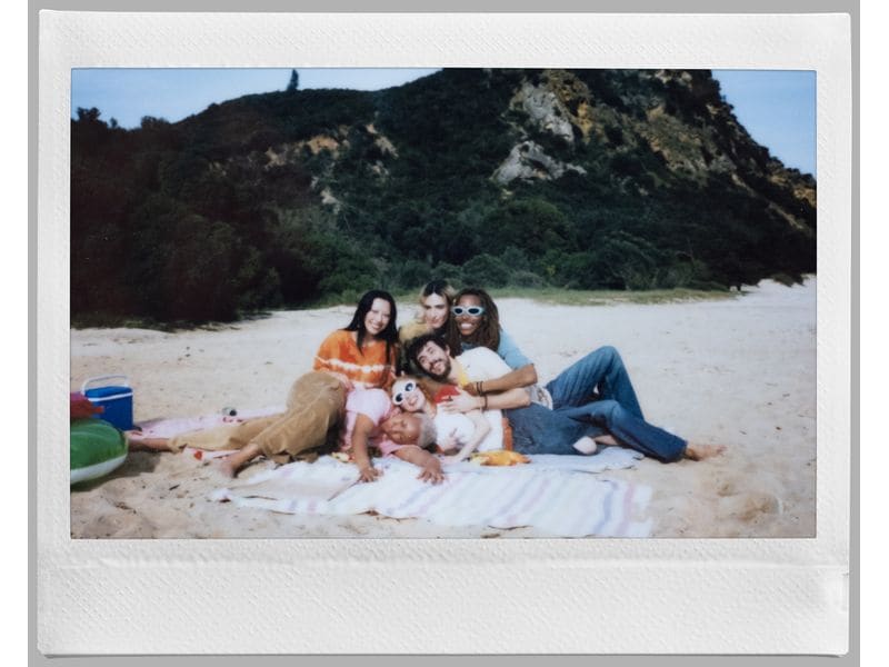 Fujifilm Fotokamera Instax Wide 400 Grün Analoge Grossformat-Sofortbildkamera, mit der Sie alles entdecken können, was breit ist