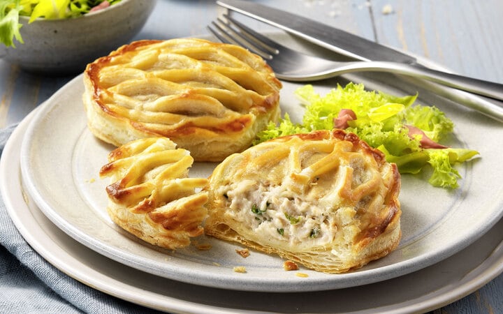 Thunfisch-Blätterteig-Körbchen (11681) | online bestellen!