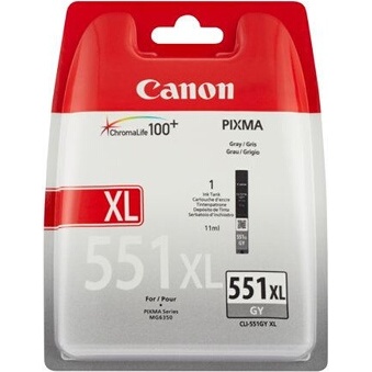 Cartouche d'encre Canon CLI-551 GRIS XL