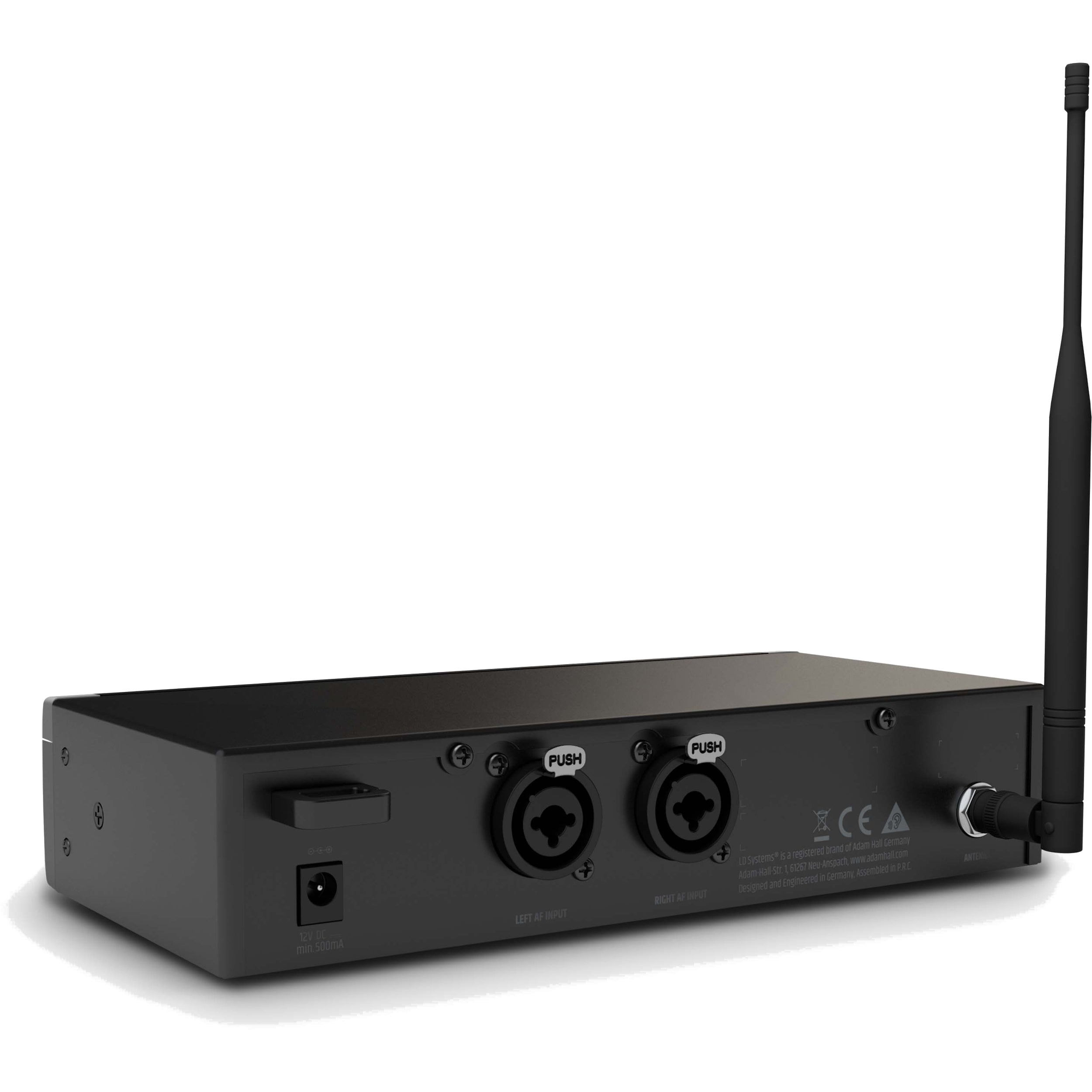 LD Systems U306 IEM HP set met in-ears (655-679 MHz)