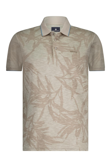 State of Art taupe heren polo