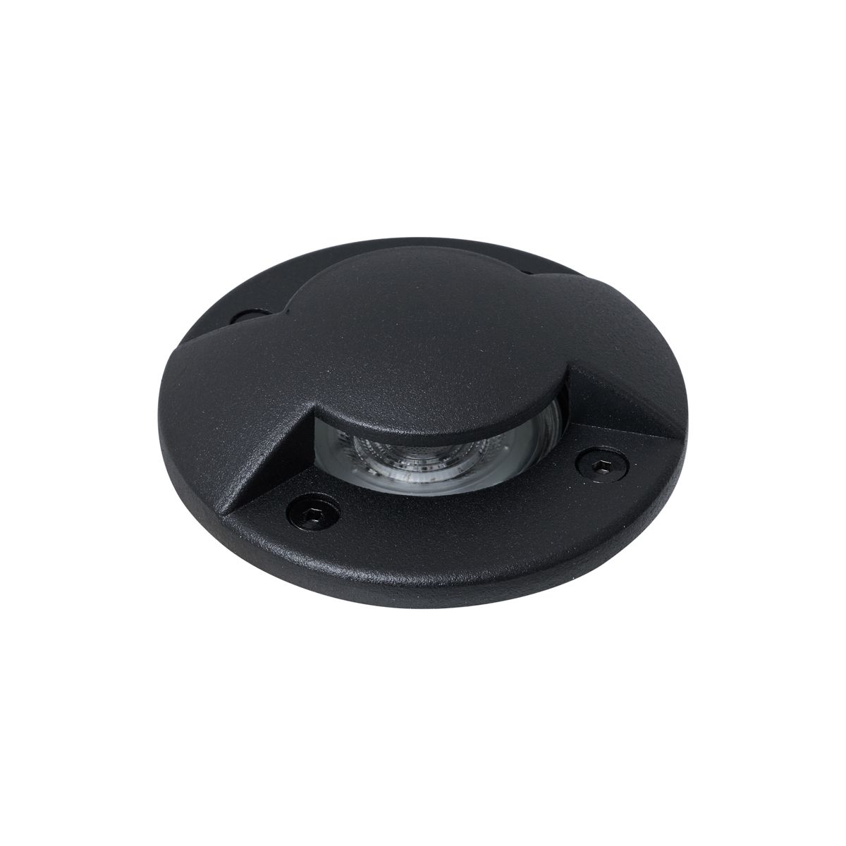 Moderne grondspot zwart GU10 50mm 2-lichts effect IP65 - Cellar
