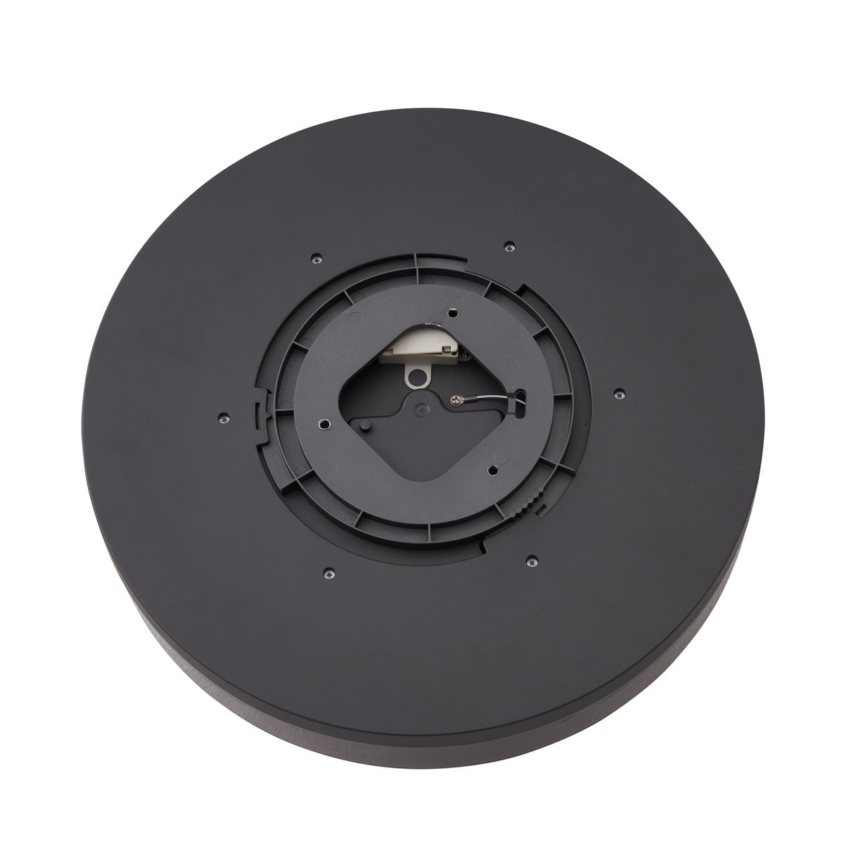 Plafondlamp zwart met smoke glas 35,5cm incl. LED dimbaar - Fira