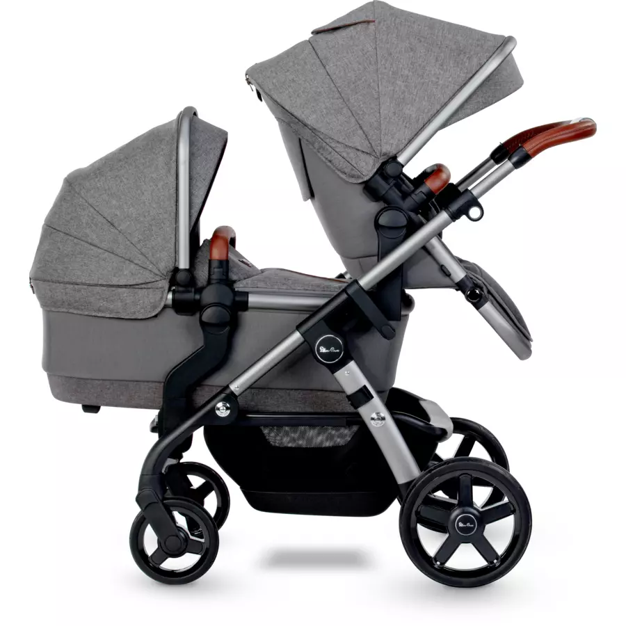 Silver Cross Kombikinderwagen Wave Zinc Grau