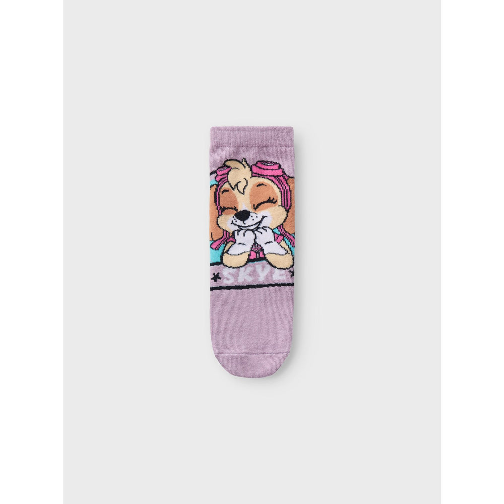 Køb Name It Lavender Mist Nara Paw Patrol 3-Pak Strømper