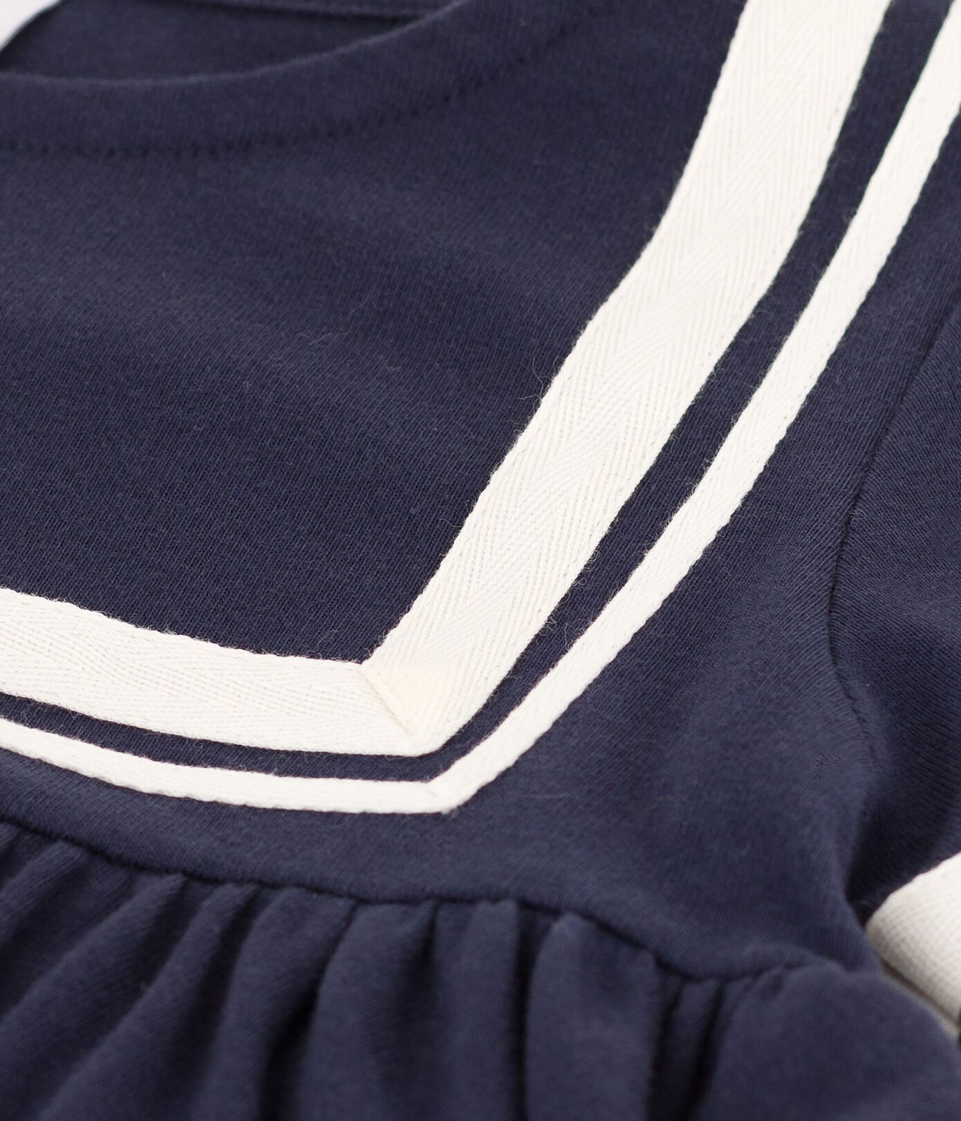 Robe manches courtes en coton bio enfant fille