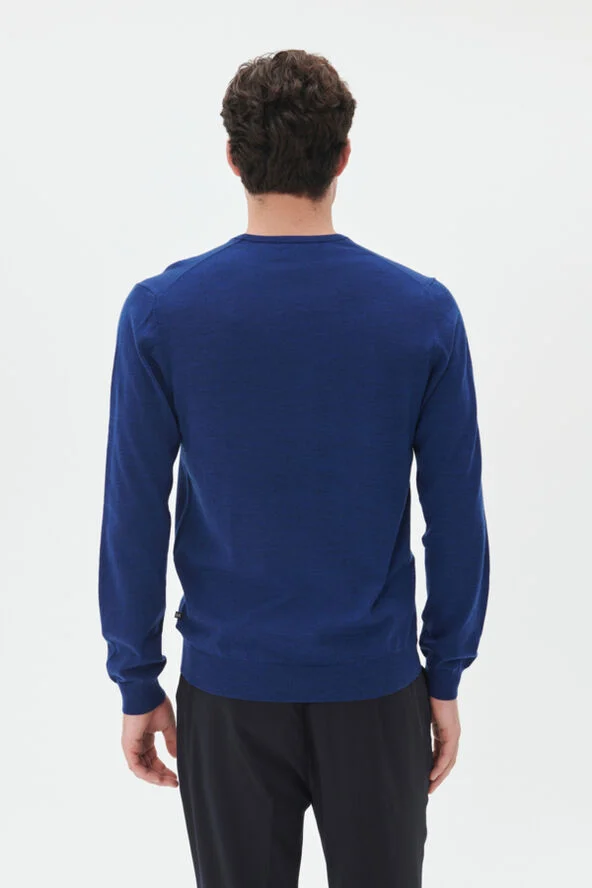 Matinique Margrate Merino Navy peony melange