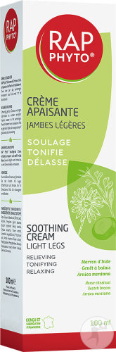 Rap Phyto Crème Apaisante Jambes Légères Tube 100ml