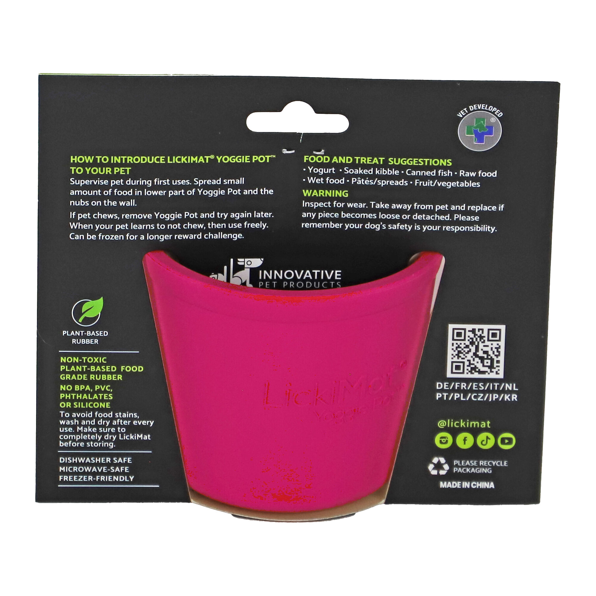LickiMat Yoggie Pot