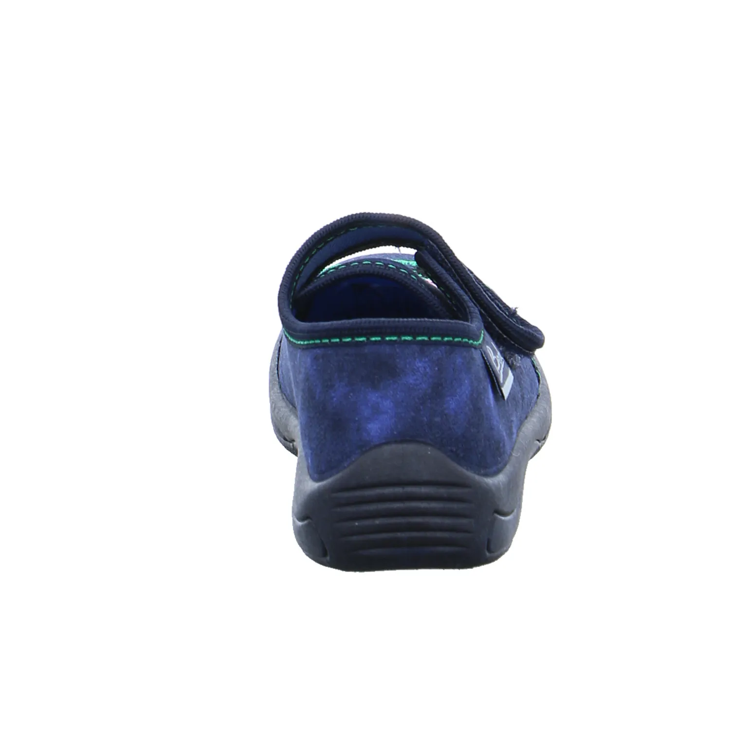BECK Baby-Hausschuh Dunkelblau Textil  Baby Hausschuh