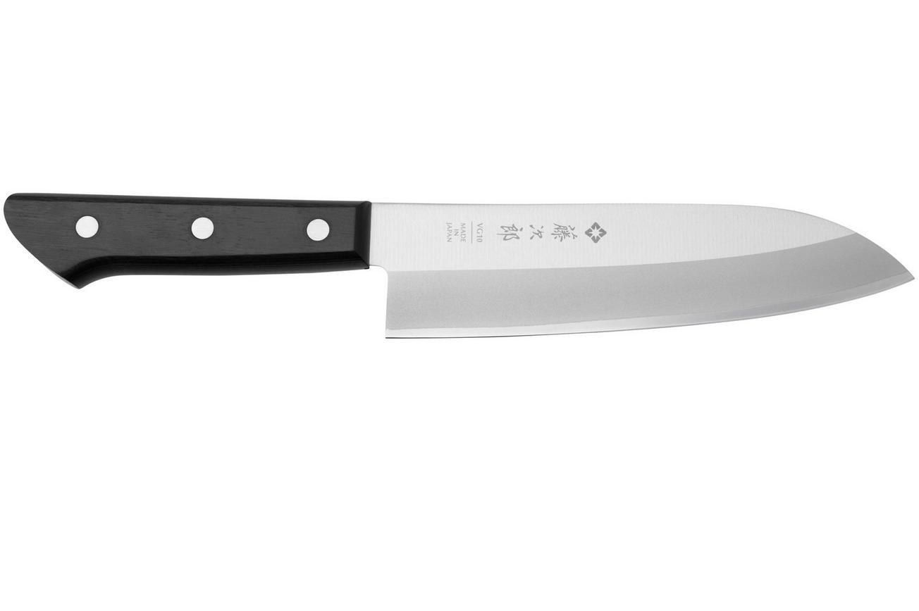 Tojiro Basic TBS-300, 3-delige messenset, nakiri, santoku, petty