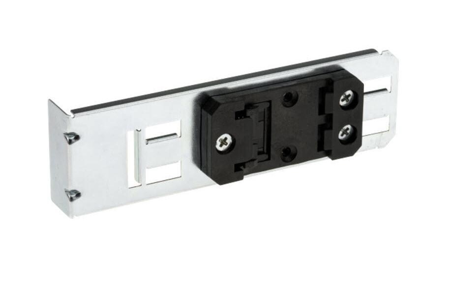 DIN-Schienenhalterung Midspan DIN Clip A Silber 1 StückDIN-Schienenhalterung für Indoor