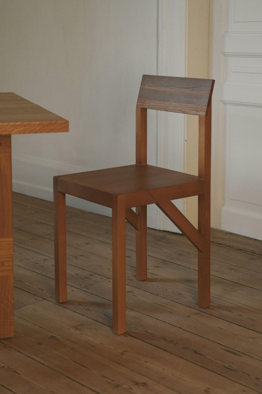 Frama Bracket eetkamerstoel wit