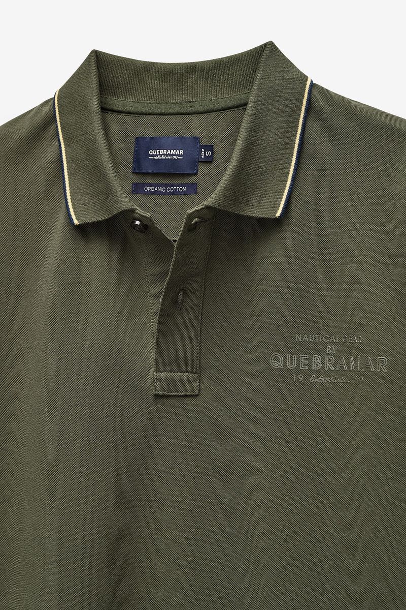POLO PIQUET COM PRINT