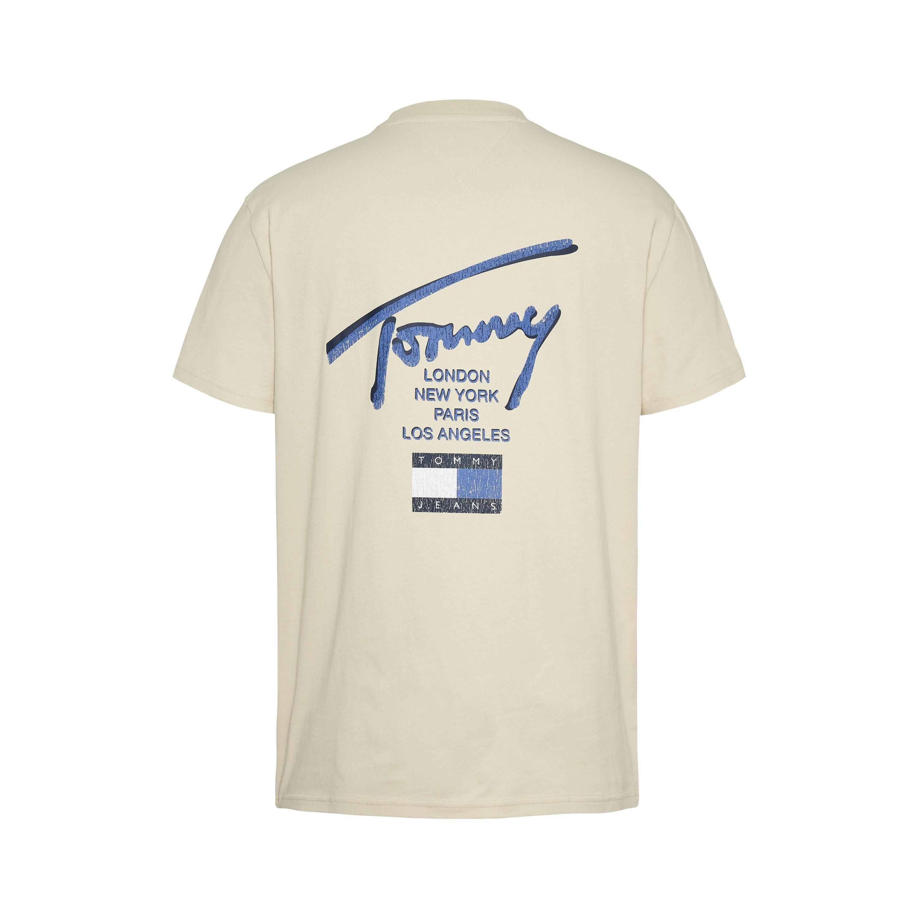Tommy Jeans TJM REG TOMMY SIGN CITY TEE EXT