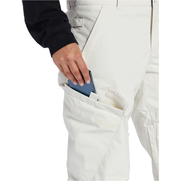 Pantalon de ski DC SHOES NONCHALANT SNOW PANT W SILVER BIRCH