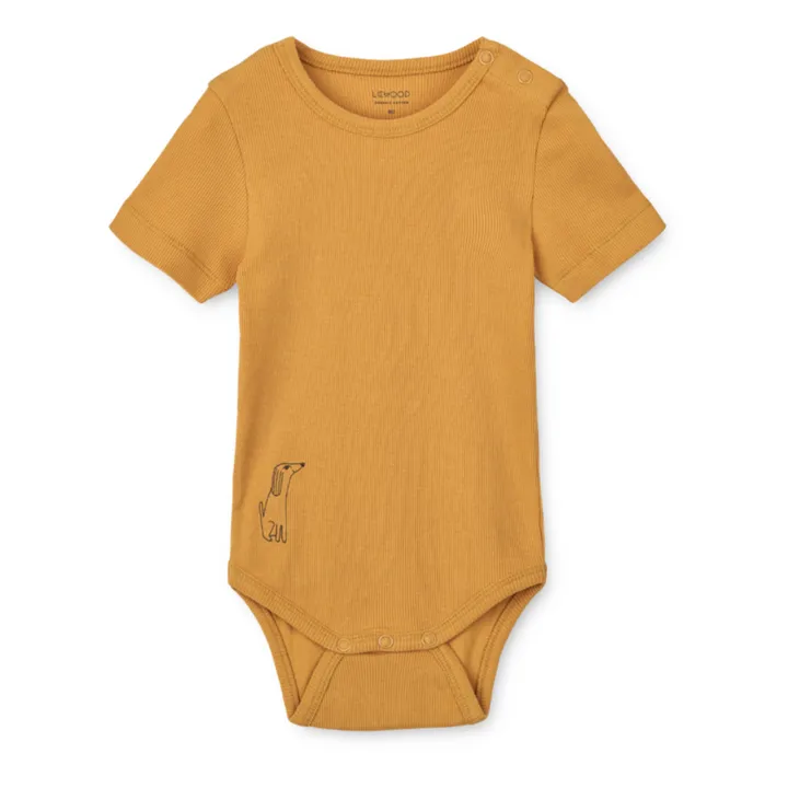 Liewood Lot 2 Bodies Yanni | Jaune moutarde