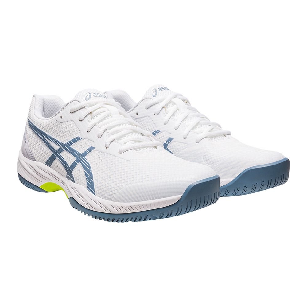 Asics GEL-GAME 9 - Chaussures tennis Homme white/steel blue
