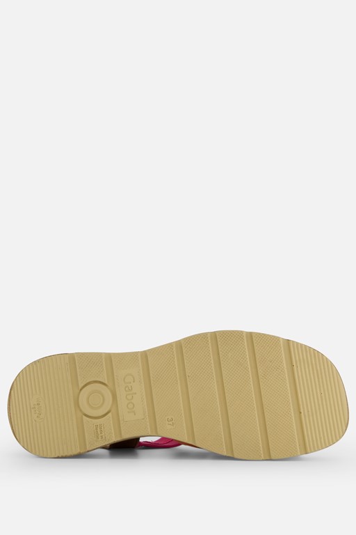 Gabor Sandalen oranje Leer