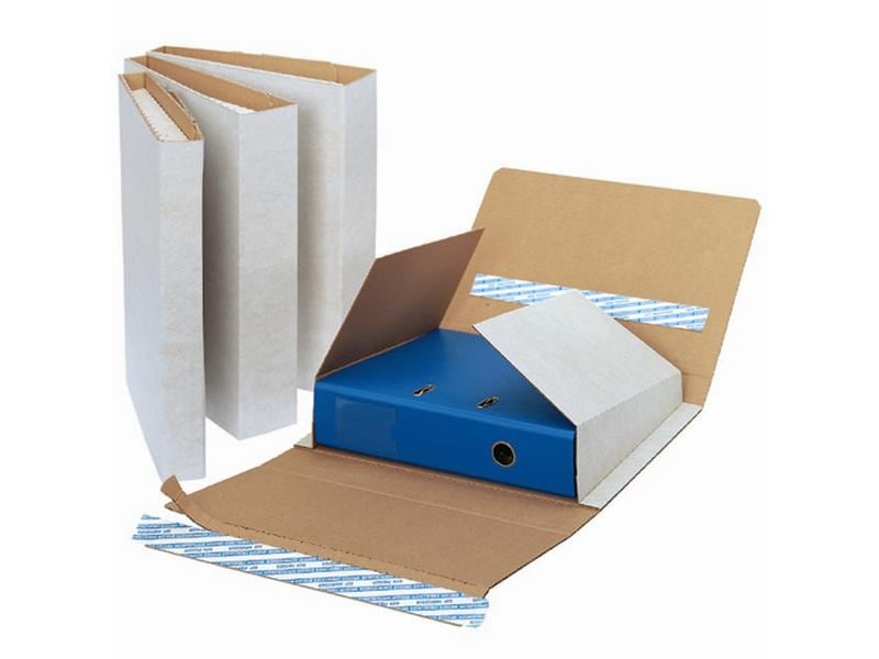 Brieger Ordnerversandkarton 32 x 29 x 2 - 8 cm Ordnerverpackung