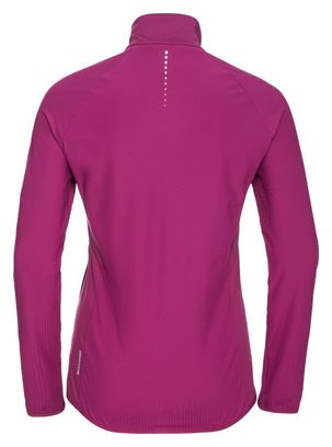 Veste Odlo Zeroweight Warm Hybrid Rose Femme