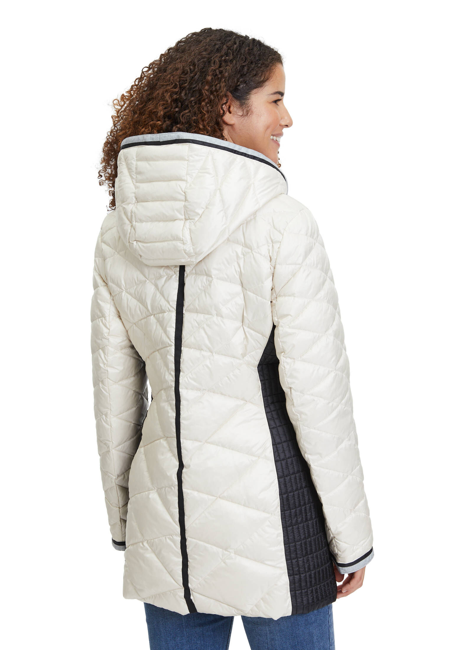 Amber & June| Damen Steppjacke Kunstdaune