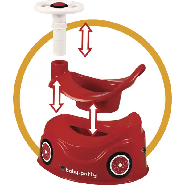 Baby Potty, rot.