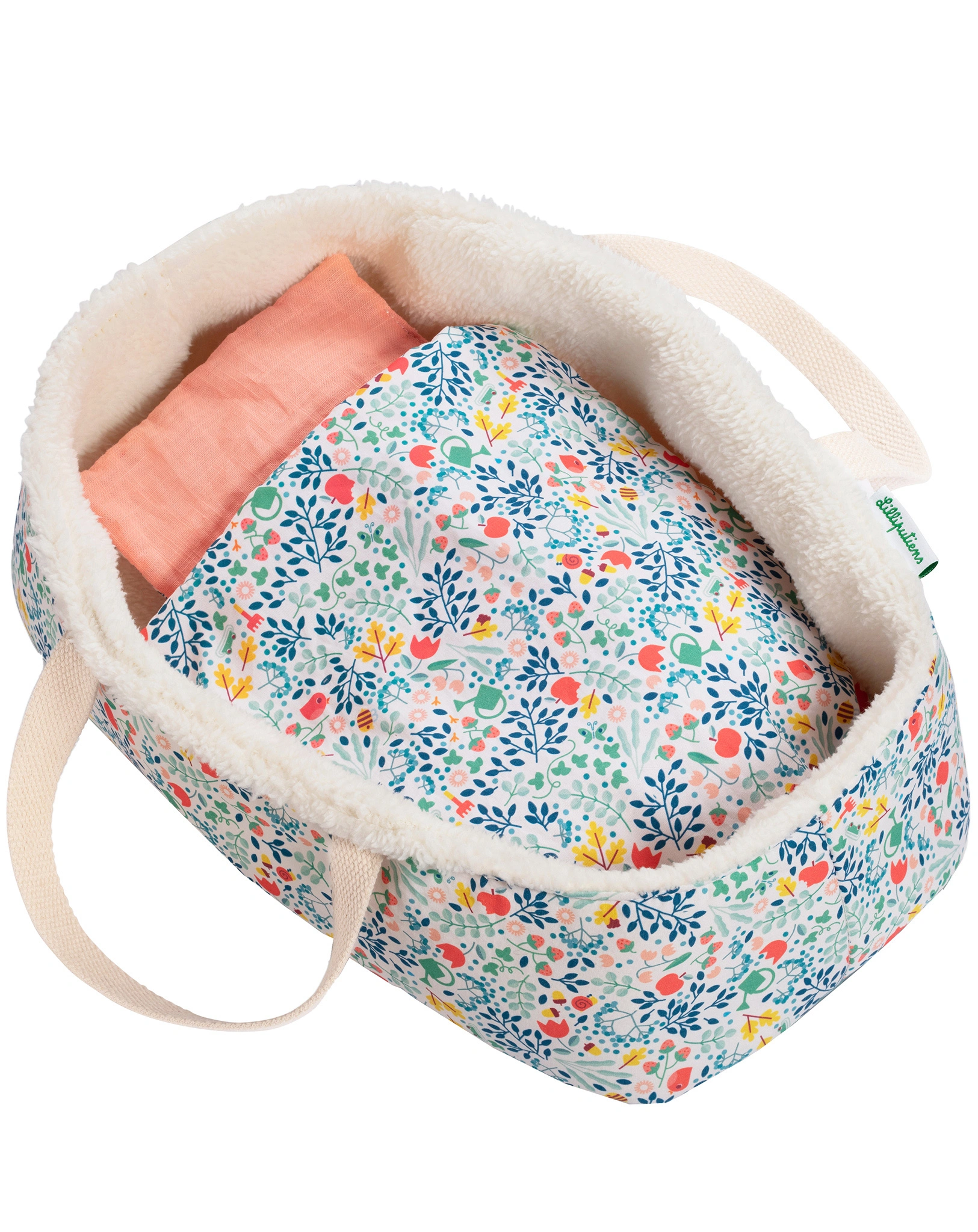 Puppentragetasche FLOWERS (36cm) in bunt