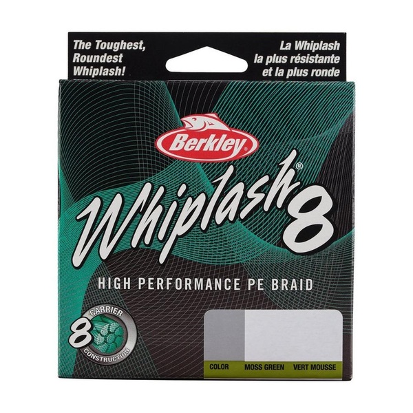 Tresse Berkley Whiplash 8 Verte 300m