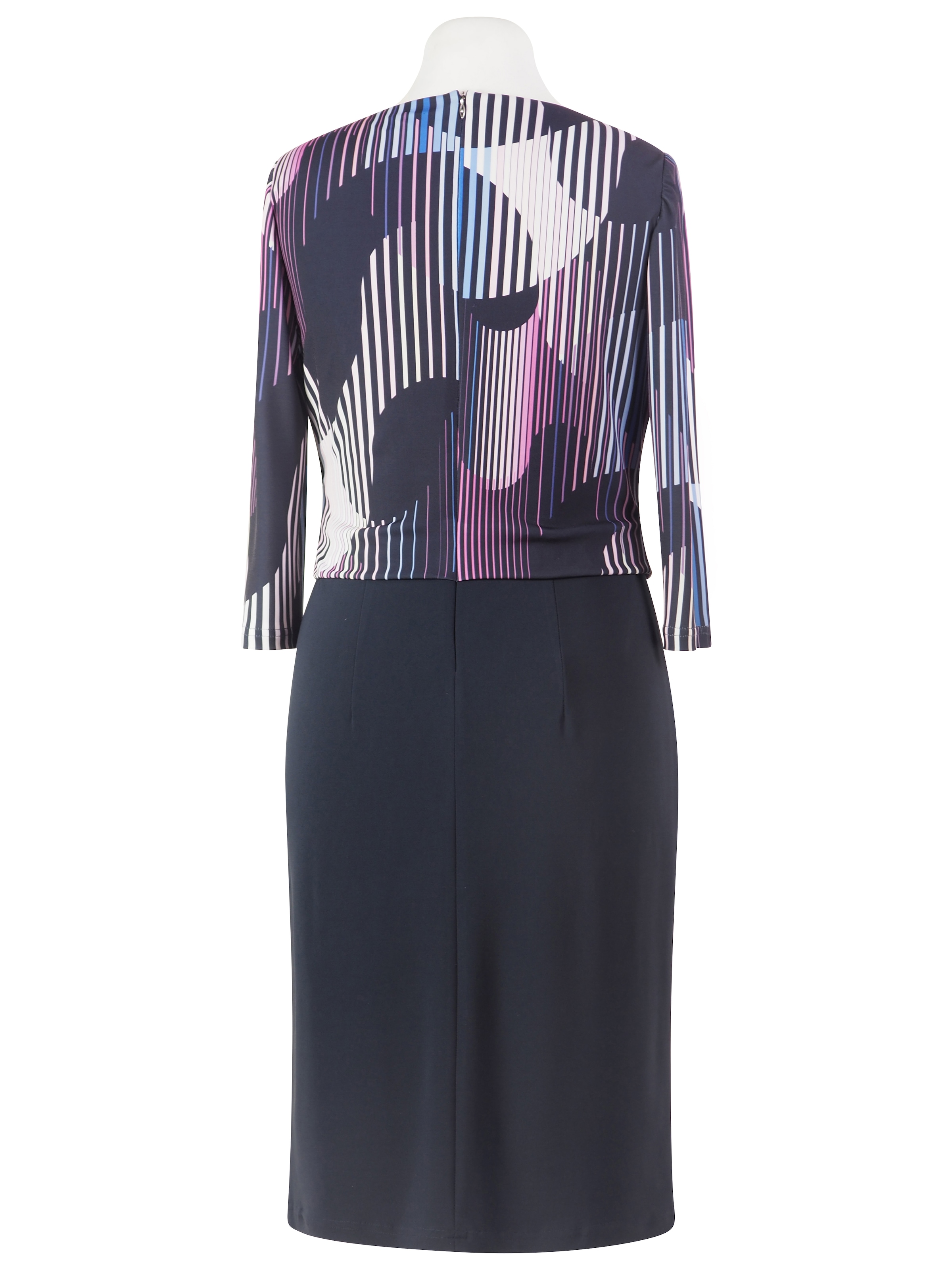 HERMANN LANGE Collection Druckkleid in 2-teiliger Optik