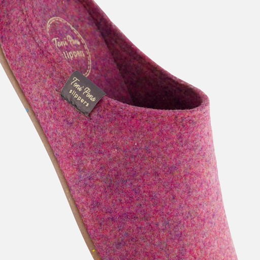 Toni Pons Pantoffels Mona roze Vilt