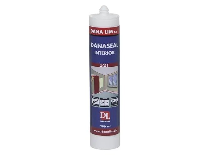 Dana Lim interiørfuge 300ml - 521 hvid, til indvendige fuger