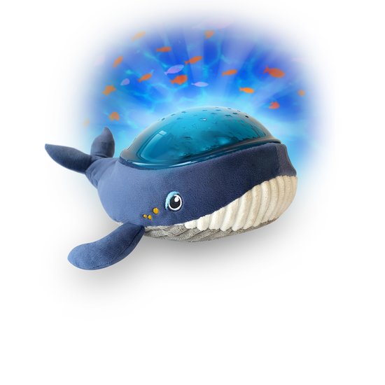 Veilleuse projecteur dynamique Baleine Aquadream   Bleu        de               Pabobo