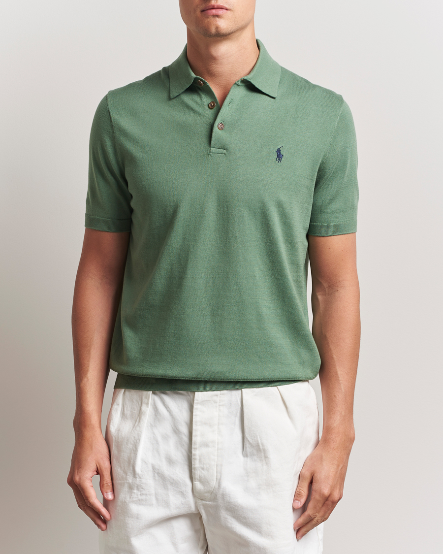 Polo Ralph Lauren Knitted Short Sleeve Polo Fatigue