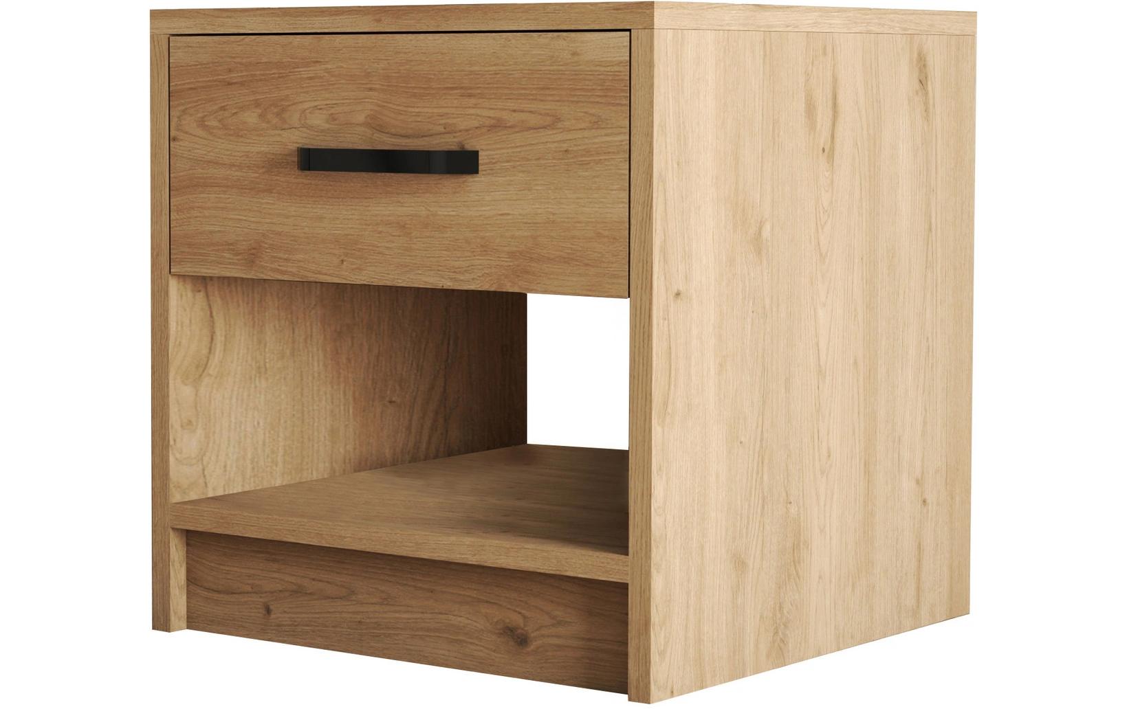 Nachttisch Grande 52 x 46.8 cm, BraunHochwertiger Nachttisch