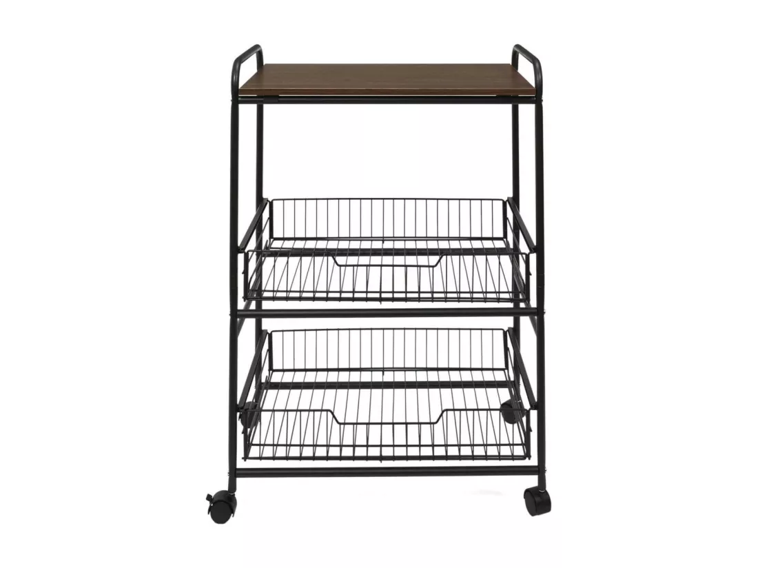 IVAR - Desserte à Roulettes Industrielle Etagère et Tiroirs