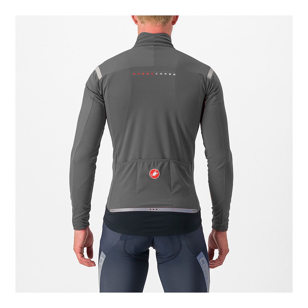 Castelli PERFETTO ROS 2 - Veste Homme urban gray/silver reflex